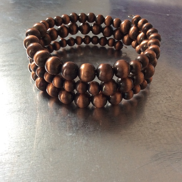 Copper Navajo Pearl Western Wrap Bracelet NWT - Picture 3 of 6